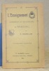L’Enseignement supérieur et secondaire à Fribourg. Troisième édition.. DUSSEILLER, E.