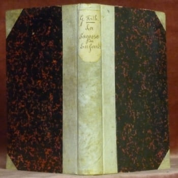 La Sagesse des Enfants. Proverbes écrits et illustrés par Georges Fath (100 vignettes sur bois). Quatrième édition.. FATH, Georges.