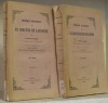 Mémoires historiques sur le diocèse de Lausanne. Publiés et anotés par l’Abbé J. Gremaud.2 tomes complets.. SCHMITT, P. Martin.