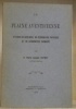 La plaine aventicienne. Etudes de géologie, de géographie physique et de géographie humaine. Thèse.. ROTHEY, Pierre-Léonard.