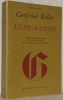L’épigramme. Traduction de B. et J.-L. Cornuz. Postface de J.-L.Cornuz. Collection Germanica.. KELLER, Gottfried.