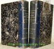 Traité de géologie. Deuxième édition revue et très augmentée. Avec 666 gravures dans le texte. En deux volumes. LAPPARENT, A. de.
