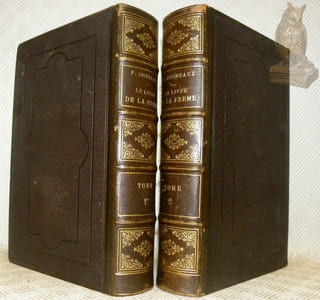 Le livre de la ferme et des maisons de campagne. Par une réunion d’agronomes, de savants et de praticiens. Nouvelle édition entièrement refondue (6e tirage). Directeur M. Pierre Joigneaux. 2 Volumes. I: Agriculture proprement dite. - Zootechnie. II: Arboriculture. - Viticulture. Horticulture. Sylviculture. - Connaissances utiles.