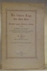 Die letzten Tage des alten Bern im Kampfe gegen Brunes Armee 1798.. BÄHLER, Ed.