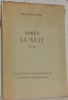 Après la Nuit. Contes.. ROCHAT, Jules-Jérémie.