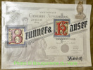 Kantonale Gewerbe-Ausstellung Zürich 1894 Brunner & Hauser.. 