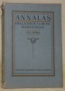 ANNALAS della Società Reto-romantscha. XXX Annada.. 