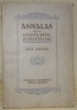 ANNALAS della Società Reto-romantscha. XXIX Annada.. 