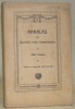 ANNALAS della Società Reto-romantscha. XXIII Annada.. 