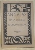 ANNALAS della Società Retoromantscha. LIII Annada.. 