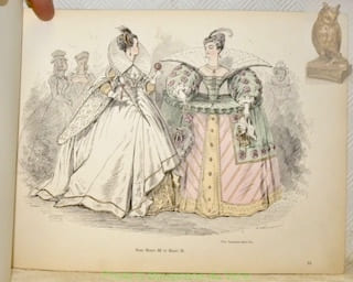 Les filles d’Eve. Album de travestissements plus ou moins historiques.. GREVIN, A.