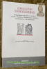 Giornate di Studio di Lessicografia Romanza.Il linguaggio scientifico e tecnico (medico, botanico, farmaceutico e nautico) fra Medioevo e ...