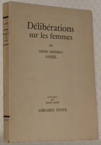 Délibérations sur les femmes. présentés par L. Bopp.