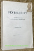 Festschrift zum 100. Geburtstag des Schweizerischen Apothekervereins.. 