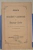 STATUTS de la Société Vaudoise des Beaux-Arts.Adoptés en Assemblée Générale le 28 novembre 1868.. 