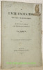 De l’acte d’accusation. Etude critique et de législation comparée sur les articles 241 et suivants du code d’instruction criminelle.. CORBIAU, Jean.