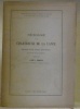 Nécrologie de la Chartreuse de la Lance. Tiré de Mémoires et Documents, tome XXXIV.. GREMAUD, abbé Jean.