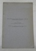 The sixth year of the permanent court of international justice.. HUDSON, Manley O.
