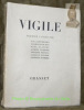 VIGILE. Premier cahier 1930.. 