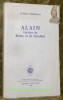 Alain, lecteur de Balzac et de Stendhal.. ROBINSON, Judith.