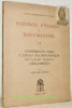 Estudos, ensaios e documentos 72. Contribui&ccedil;ao para estudo das diatomaceas do Lago Niassa, Mo&ccedil;ambique.. MONTEIRO, Maria In&ecirc;s.