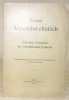 Berner Alpendurchstich. Aus dem Gutachten der internationalen Experten.. 