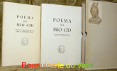 Poema de Mio Cid. Facsimil de la edicion paleografica. Edicion facsimil en la Biblioteca Nacional.. MENENDEZ PIDAL, R.