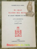 El gran teatro del mundo. Le grand théatre du monde. Auto sacramental. Traduit et annoté par Mathilde Pomès.. DE LA BARCA, Caldéron.