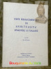 Testi rinascimentali di spiritualita spagnoli e italiani. Tesis.. BERTINI, Giov. M.