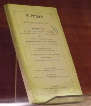 40 poires pour les dix mois de juillet à mai. Monographie divisée en quatre séries de 10 poires dont la maturation s’effectue pendant chacun des mois ...