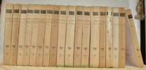 Oeuvres complètes. Collection La Gerbe. 10 Tomes en 18 volumes. I: Du côté de chez Swann, 2 vols. II: A l’ombre des jeunes filles en fleurs, 3 vols. ...