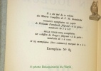 Oeuvres complètes. 13 Tomes en 19 volumes. Collection La Gerbe.I: Le Joueur. L’éternel Mari, traductions, Henri Mongault et Boris Schoezer, 1 vol.II: ...