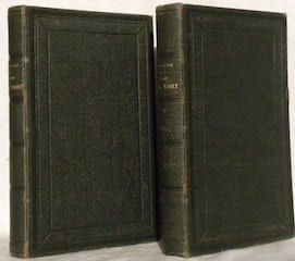 Esprit d’Alexandre Vinet. Pensées et réflextions extraites de tous ses ouvrages et de quelques manuscrits inédits. Rangées dans un ordre méthodique et précédées d’une préface de J.-F. Astié. 2 volumes.