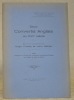 Deux Convertis Anglais du XVIIe siècle. Etude sur la pensée de Hugh Cressy et John Gother. Thèse.. BAVIER, André-Marie de.