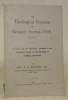 The Theological Position of Gregory Sayrus, O.S.B. 1560-1602.Thesis.. MAHONEY, E.J.