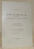 P. Franz Kieffer S. M. (1864-1940) und die Villa St-Jean, Freiburg/Schweiz.. LORETAN, R.