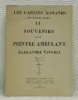 Souvenirs d’un peintre ambulant. Collection: Les Cahiers Romands, n.° 11, deuxième série.. CINGRIA, Alexandre.