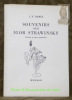 Souvenirs sur Igor Strawinsky. Avec 6 hors-texte.Collection Bouquet.. RAMUZ, C.-F.