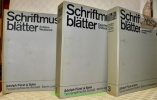 Schriftmusterblätter. Adolph Fürst & Sohn Typographische Anstalt Berlin und Düsseldorf.I: Antiqua Mediaeval.II: Egyptienne - Grotesk.III: ...