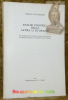 Analisi stilistica della satira 1,5 di Orazio. Tesi.. TESTORELLI, Emilio.