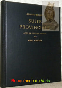 Suite provinciale avec 92 dessins inédits de Marc Chagall.