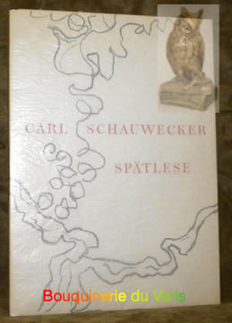 Spätlese. Gedicht. Original Lithographie von Rolf Dürig.. SCHAUWECKER, Carl.