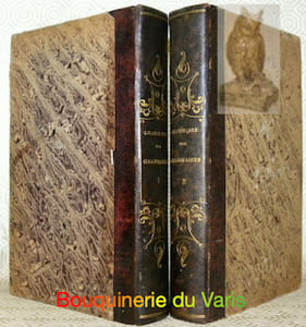 Grammaire des grammaires ou analyse raisonnée des meilleurs traités sur la langue française. Onzième édition entièrment revue et corrigée d’après le nouveau Dictionnaire de l’Académie. par P.-Auguste Lemaire.2 volumes.