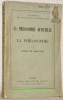 La Philosophie officielle et la Philosophie. Bibliothèque de Philosophie contemporaine.. GAULTIER, Jules de.