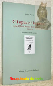 Gli opuscoli in prosa della Biblioteca Salita dei Frati di Lugano 1538-1850. Inventario e studio critico.