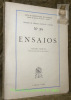 Ensaios. Junta de Investigaçoes do Ultramar. Centro de Estudos Politicos e Sociais. Estudos de Ciencias Politicas e Sociais. N.° 34.. MOREIRA, ...