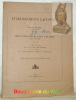 Etablissements lacustres. Résultat des recherches exécutées dans les lacs de la Suisse occidentale depuis l’année 1866, décrit par M. le Dr. V. Gross, ...