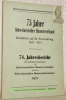 75 Jahre Schweizerischer Bauernverband Rückblick auf die Entwicklung 1947-1972.74. Jahresbericht des Leitenden Ausschusses des Schweizerischen ...