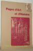 Pages d’Art et d’Histoire. Tome III de la collection “Vieilles pierres”.. BERGER, Ric. (Richard).