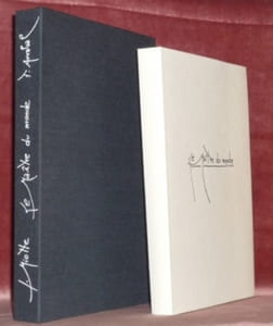 Le Maître du monde. 10 Poèmes d’Arrabal. Six eaux-fortes de Jean Miotte. Collection Terres Nouvelles VIII.